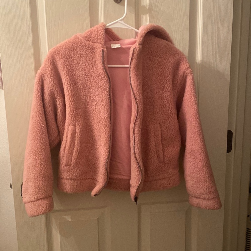 Pink Fluffy Jacket